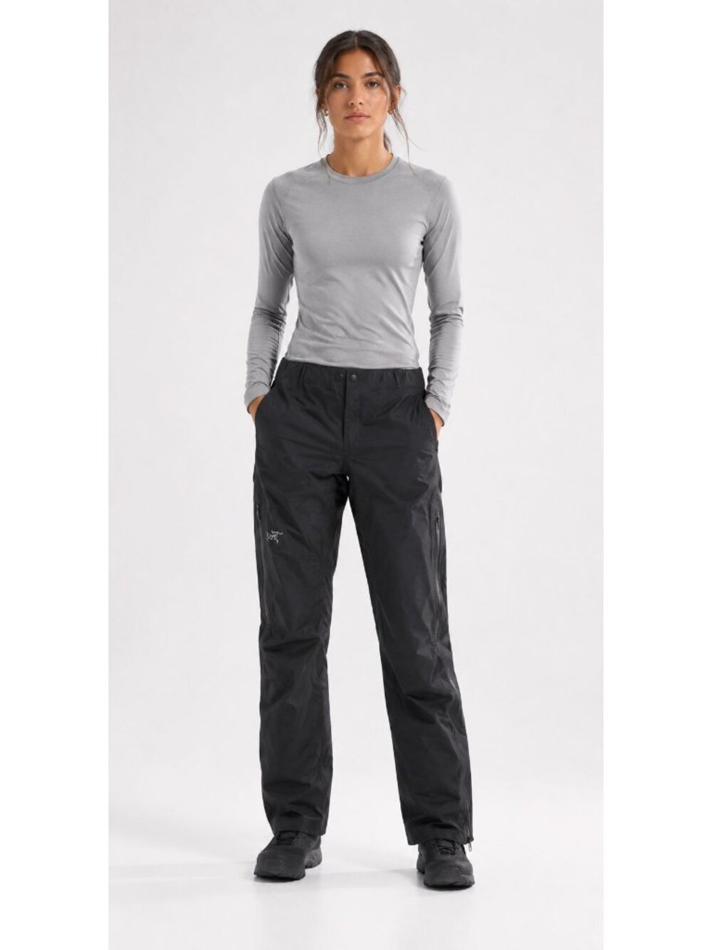 ARC’TERYX ALPHA SL GORE TEX Waterproof Hiking Pant Black Size Small NEW
